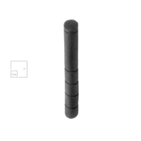 TWO-STAGE FOAM WINDSCREEN (BLACK)